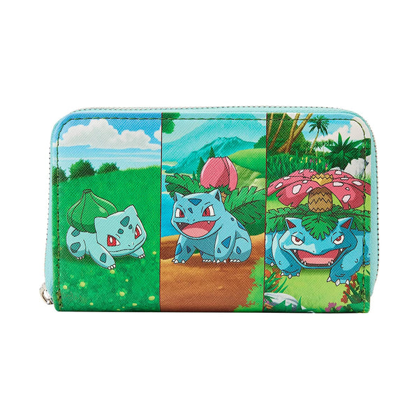 Loungefly Pokemon Bulbasaur Zip Around Wallet