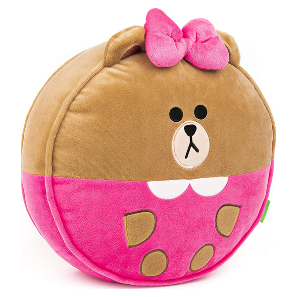 line friends choco plush