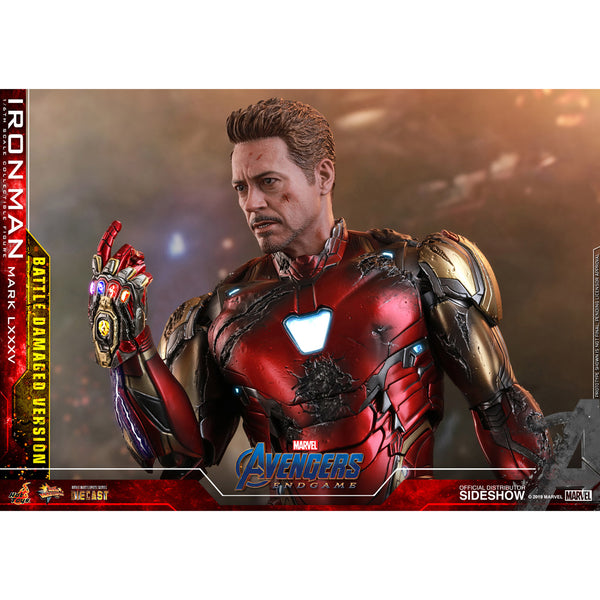 Hot Toys Marvel Iron Man Mark LXXXV Battle Damaged Version Sixth Scale  Figure