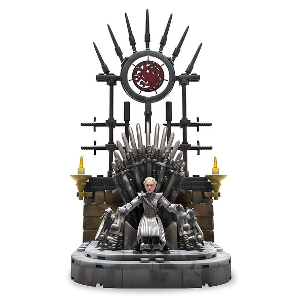 4 New Mega Construx Game Of Thrones-Iron Throne, The Red Keep, Darnerys top & Drogon