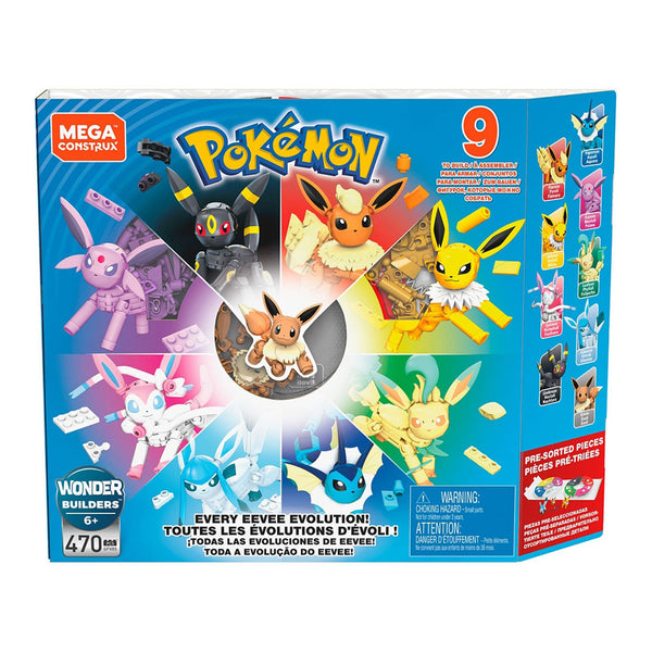 Mega Construx Pokémon Every Eevee Evolution! 887961770582