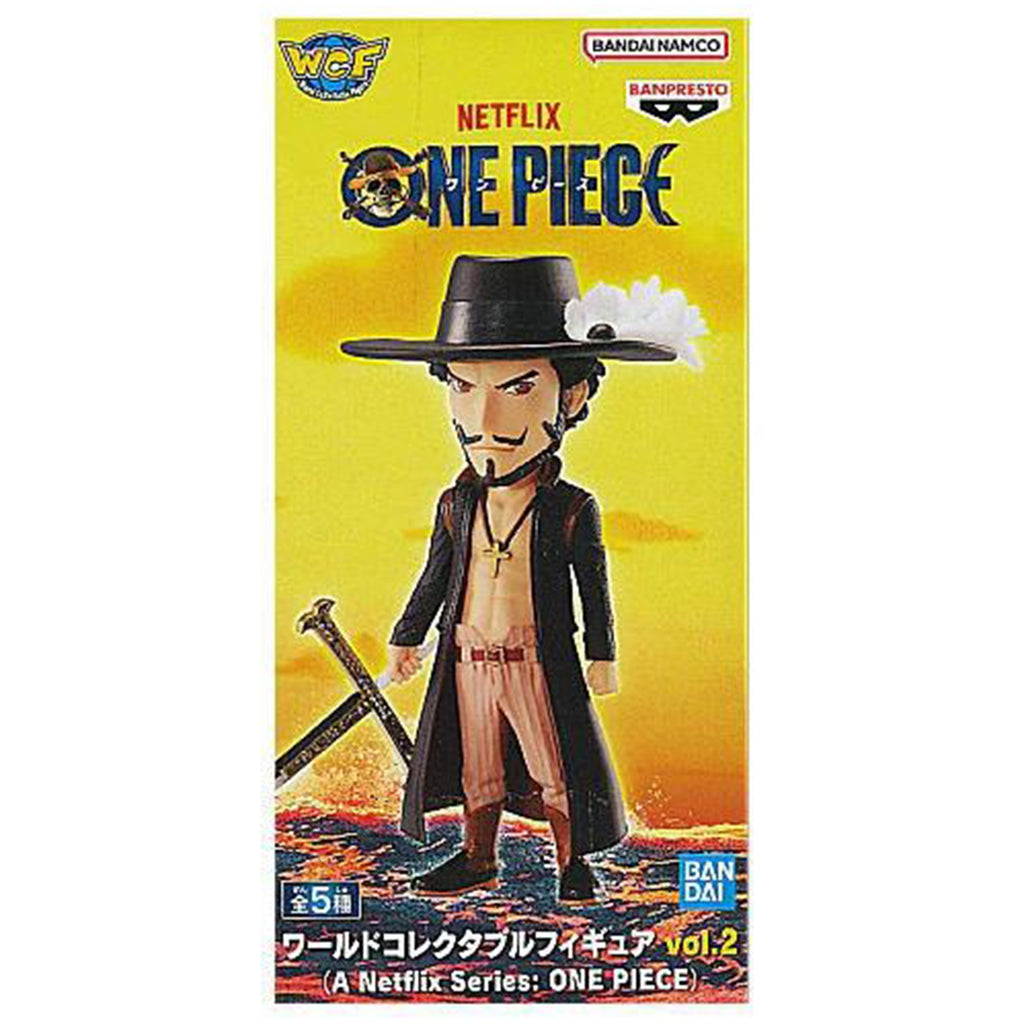 Bandai Netflix One Piece Vol 2 Dracule Mihawk World Collectible Figure