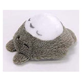 Bandai My Neighbor Totoro Laying Down Totoro 4 Inch Beanbag Plush Figure - Radar Toys