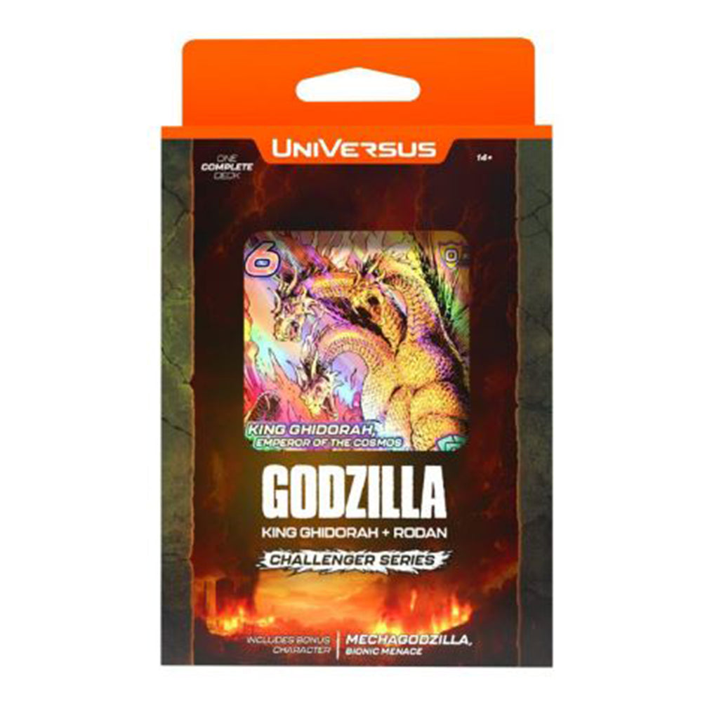 Universe Godzilla Challenger Series King Ghidorah Trading Card Deck