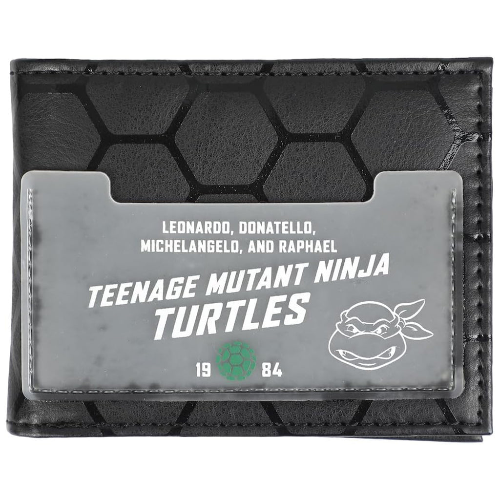 Bio World Teenage Mutant Ninja Turtles Rubber Pocket Bi-Fold Wallet