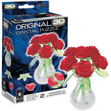 BePuzzled Roses In Vase Level 2 3D Puzzle - Radar Toys