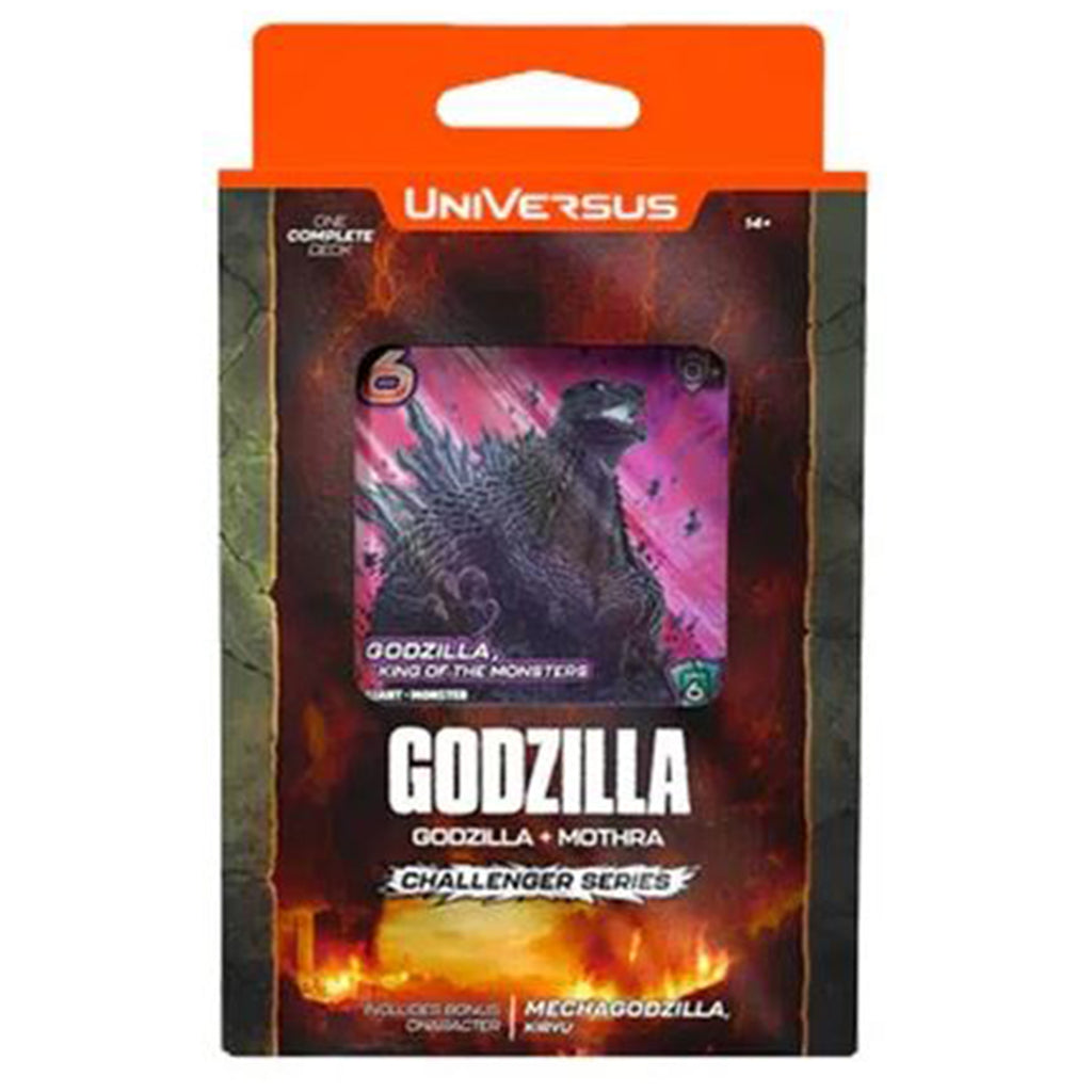 Universe Godzilla Challenger Series Godzilla Trading Card Deck