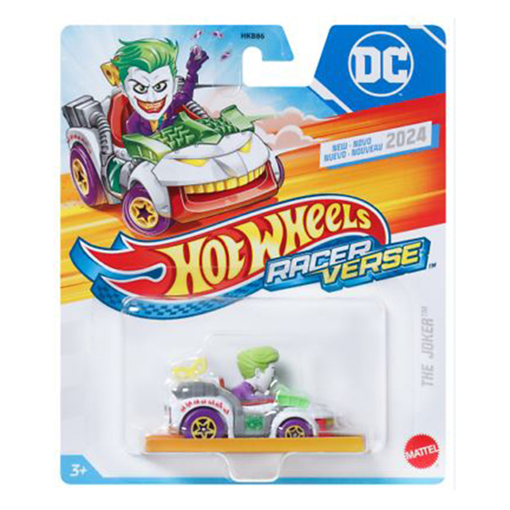 Mattel Hot Wheels Racer Verse DC The Joker Toy Vehicle - Radar Toys