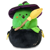 Anirollz Halloween Green Witch Bunniroll Cauldron 6 Inch Plush Figure - Radar Toys