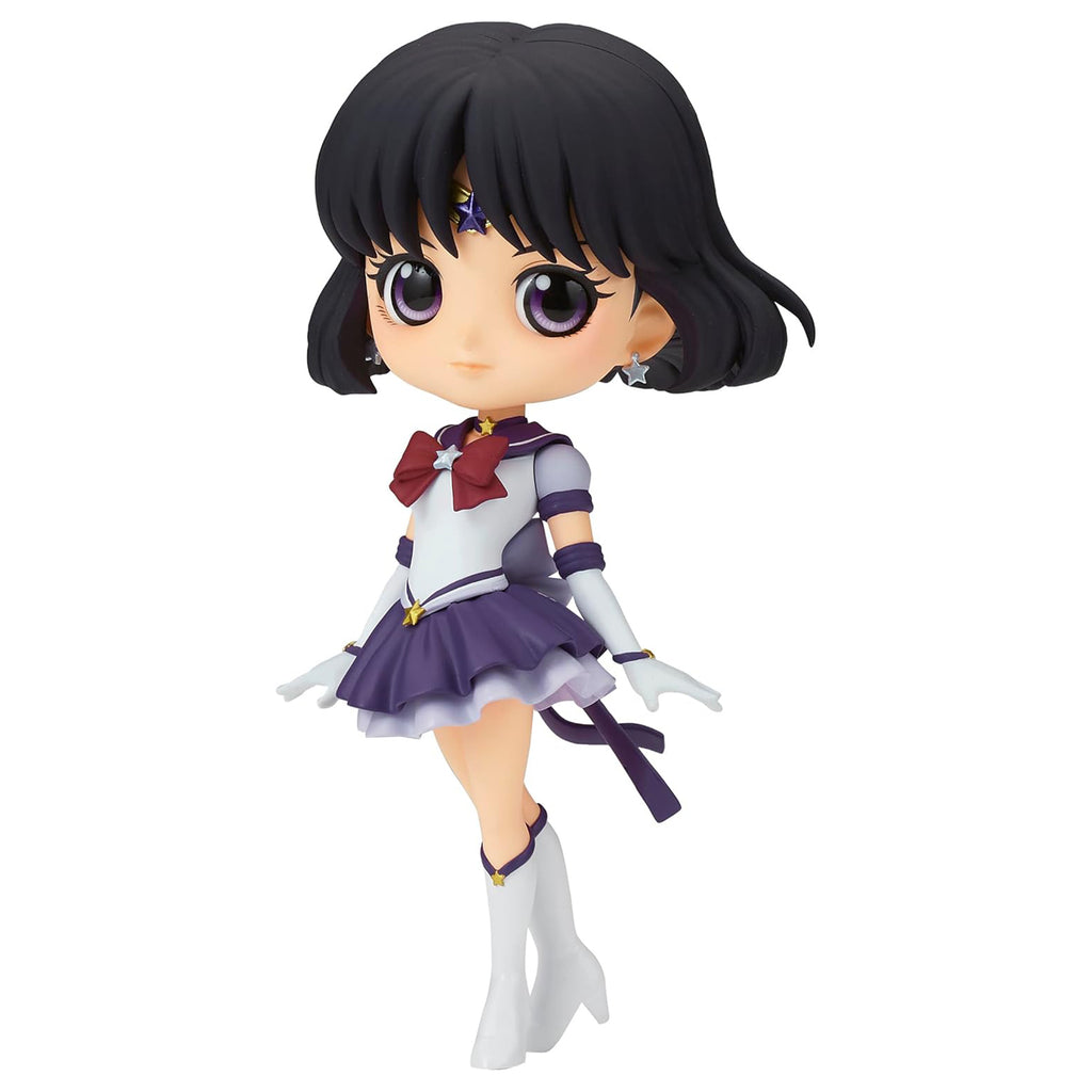 Bandai Pretty Guardian Sailor Moon Cosmos Q Posket Eternal Sailor Saturn Ver A Figure - Radar Toys