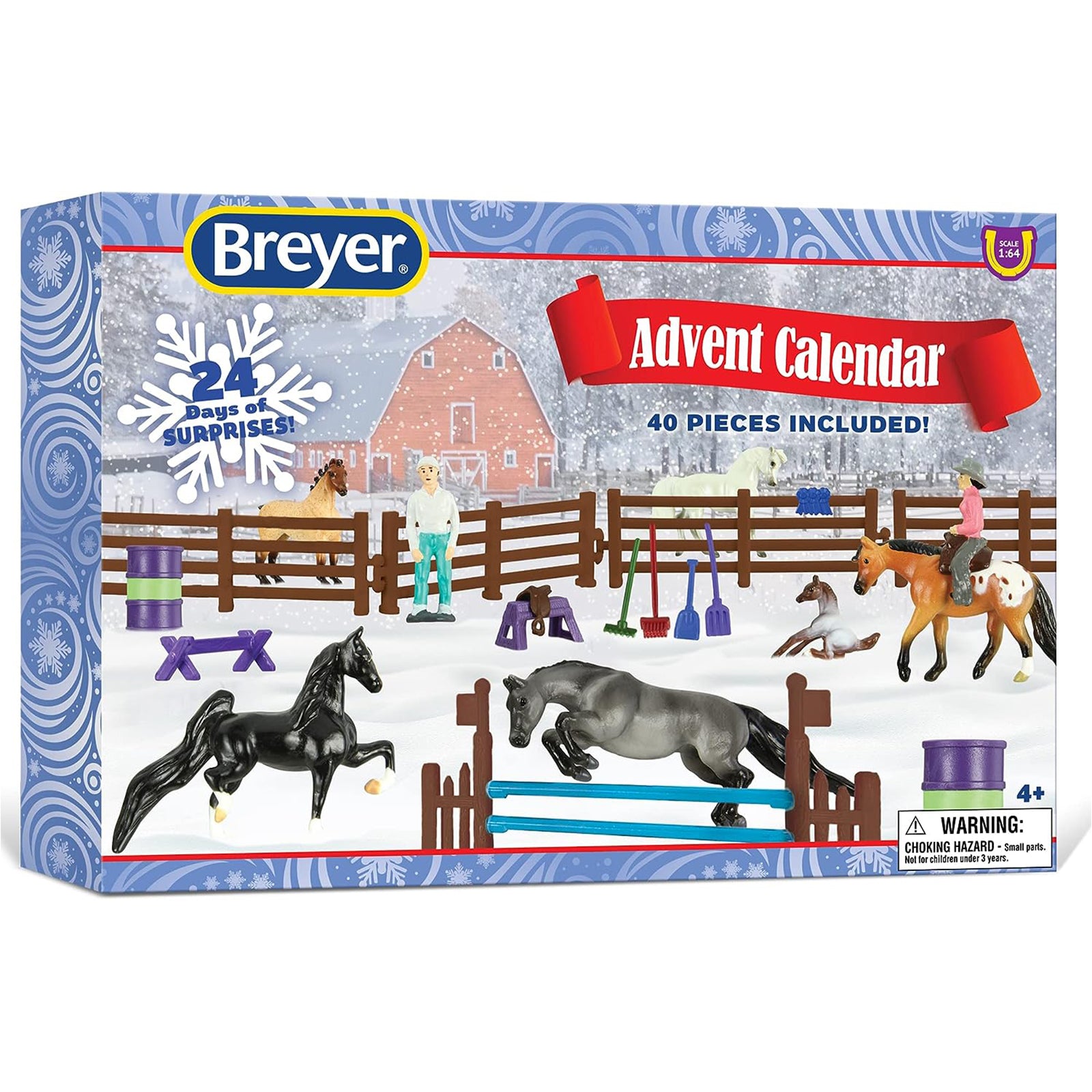 Breyer Advent Horse Play Calendar 40 Piece Set Radar Toys