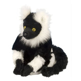 Wild Republic Cuddlekins Black White Ruffed Lemur 11 Inch Plush Figure - Radar Toys