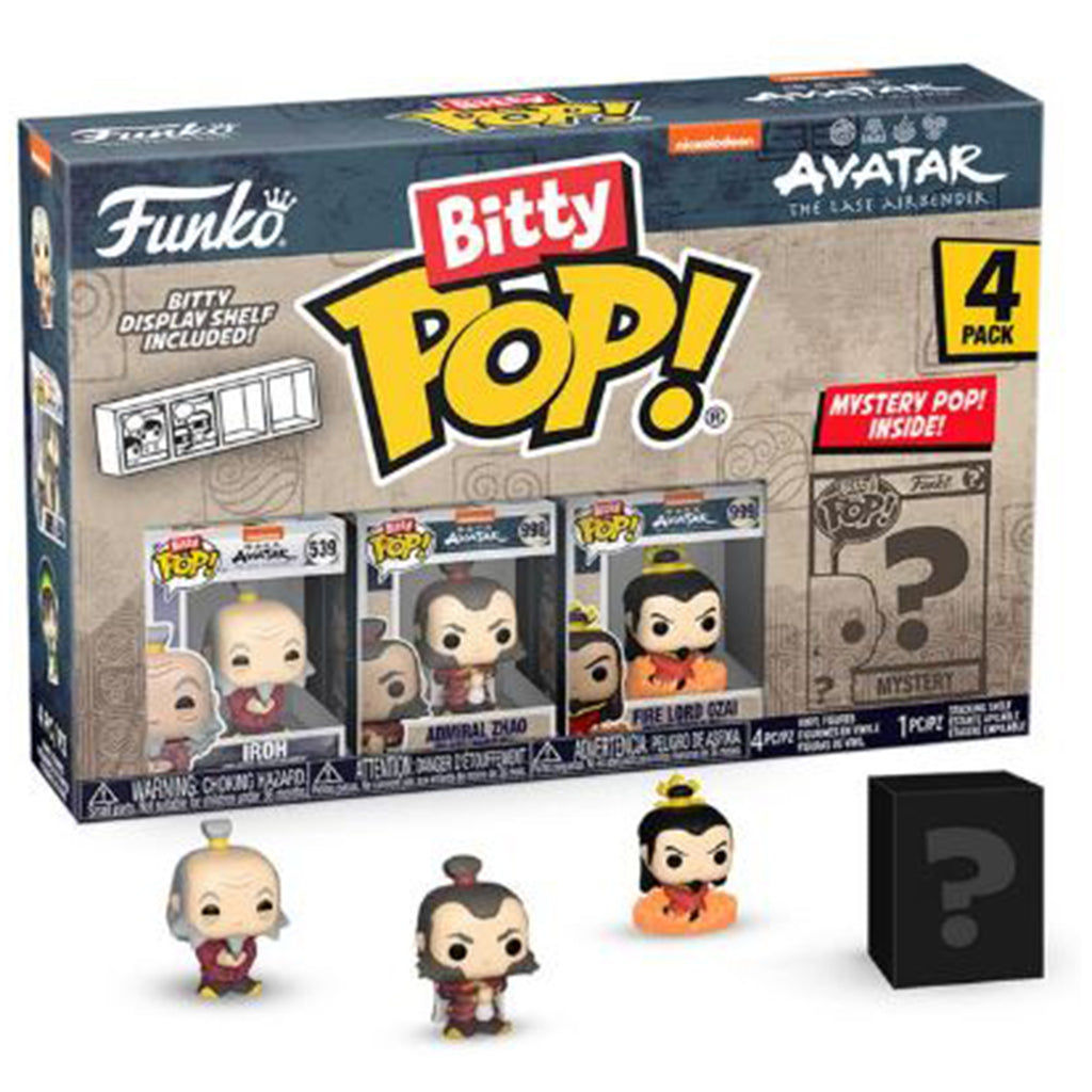 Funko Avatar The Last Airbender Bitty POP Iroh Vinyl Figure Set