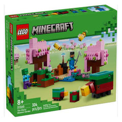 LEGO® Minecraft The Cherry Blossom Garden Building Set 21260 - Radar Toys