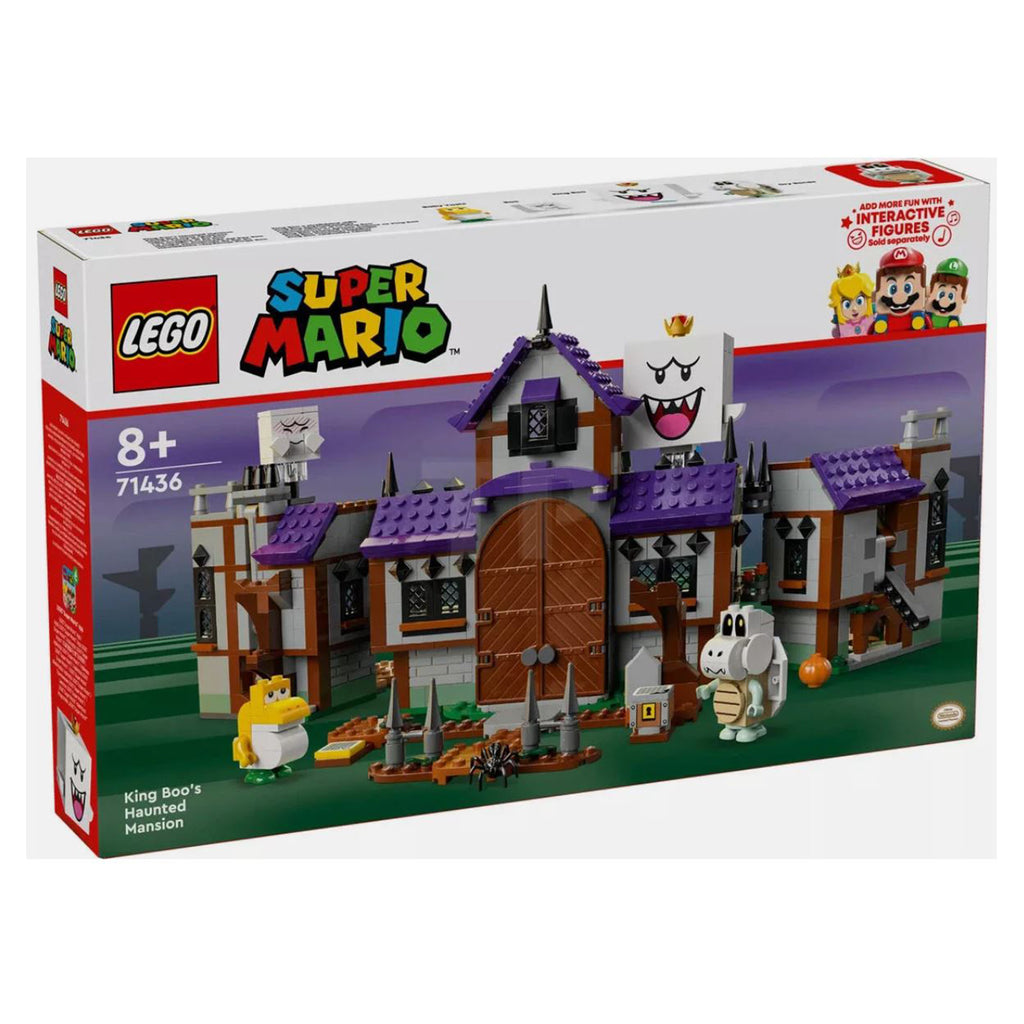 LEGO® Super Mario King Boo's Haunted Mansion Building Set 71436 - Radar Toys