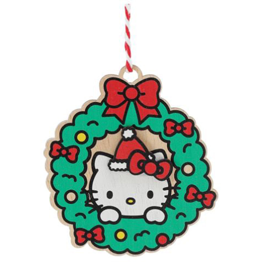 Enesco Sanrio Hello Kitty Wreath Ornament 6015571