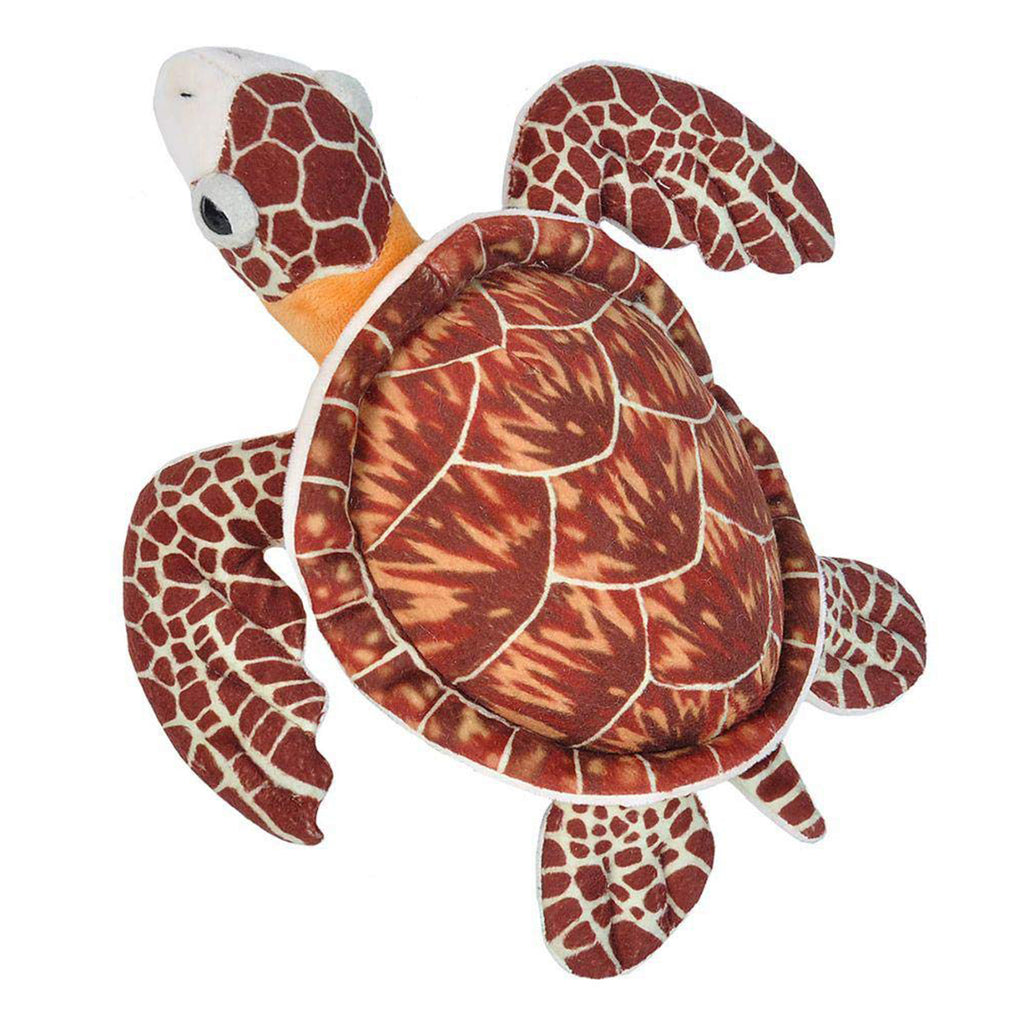 Wild Republic Cuddlekins Mini Hawksbill Sea Turtle 10 Inch Plush Figure