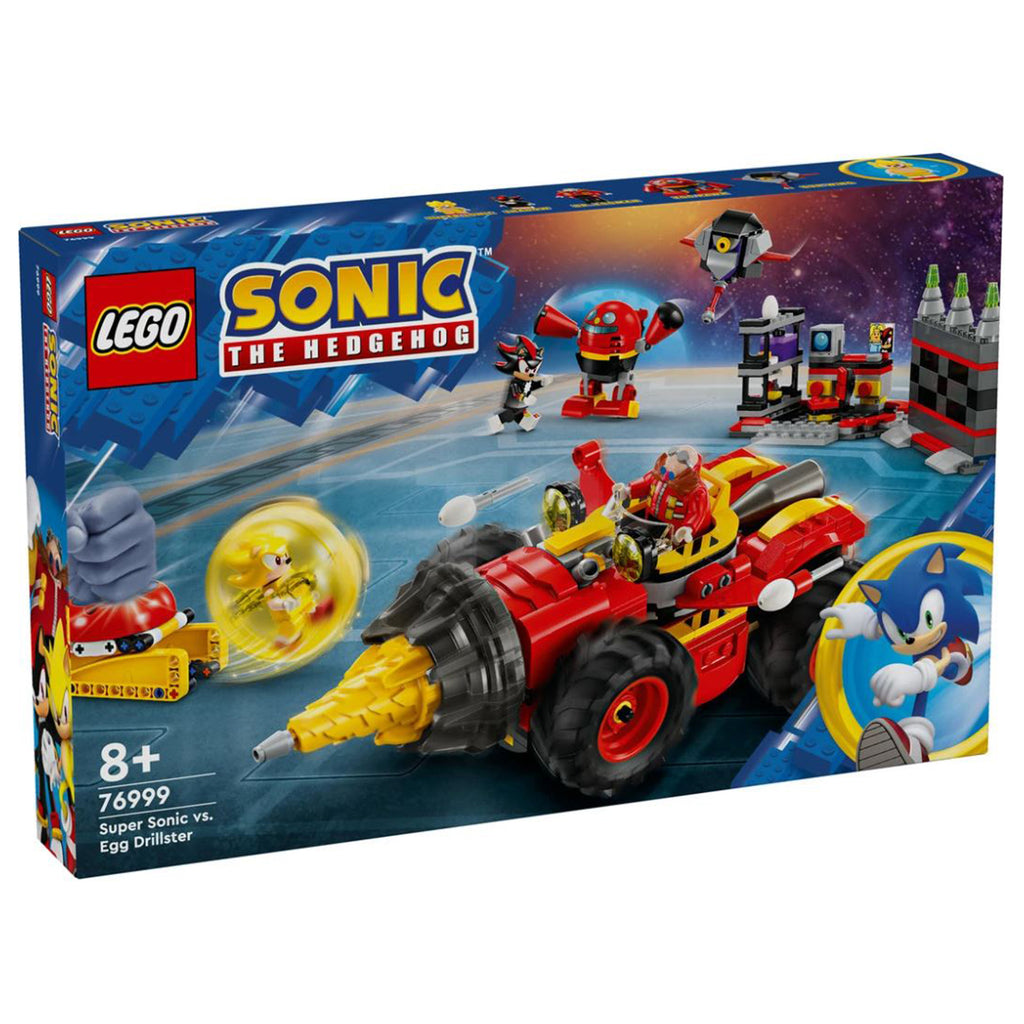 LEGO® Sonic The Hedgehog Super Sonic VS Egg Drillster Building Set 76999 - Radar Toys