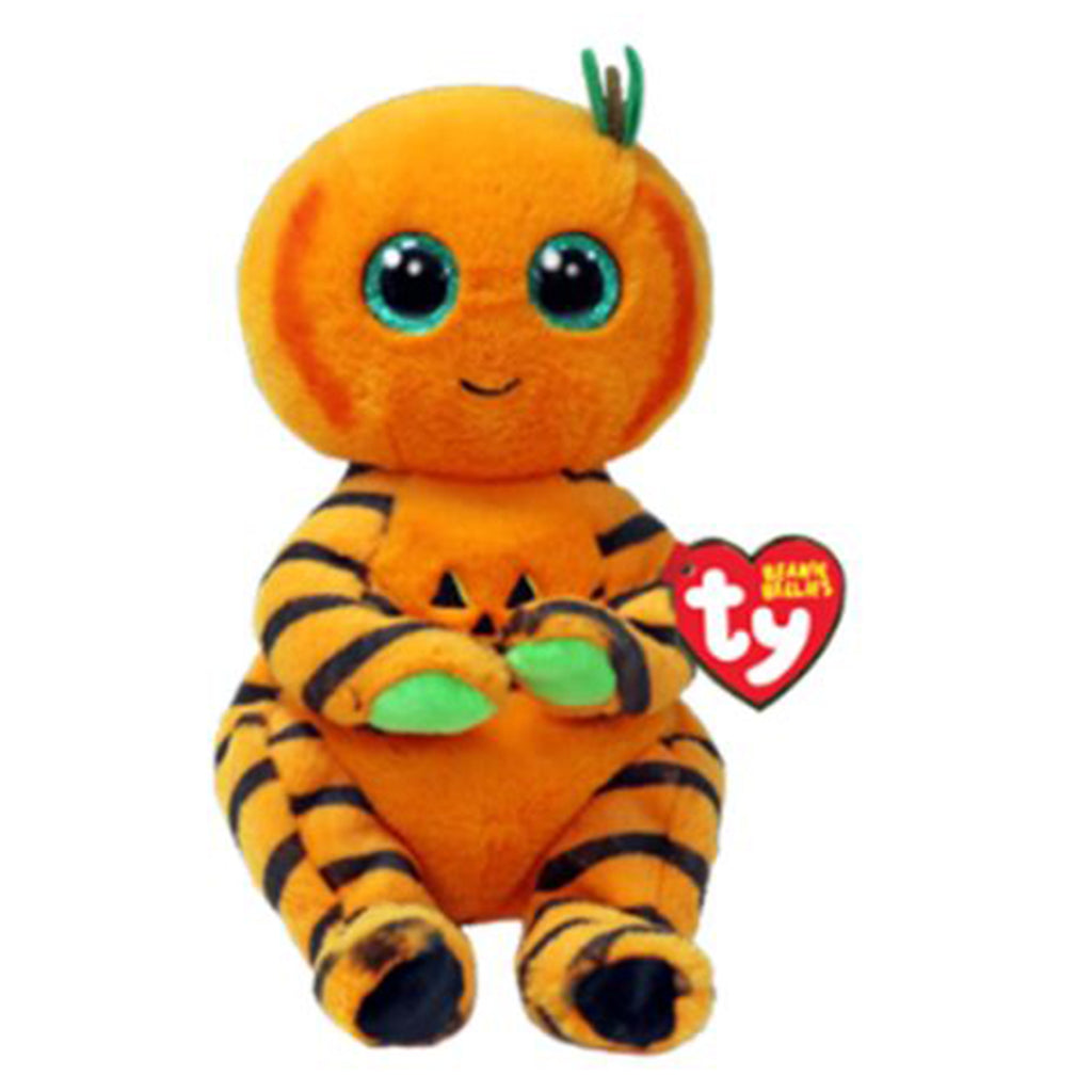 Ty Beanie Bellies Trickster Pumpkin Belly 6 Inch Plush Figure