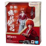 Bandai Ruroni Kenshin Meiji Swordsman Romantic Story SHFiguarts Kenshin Himura Figure - Radar Toys