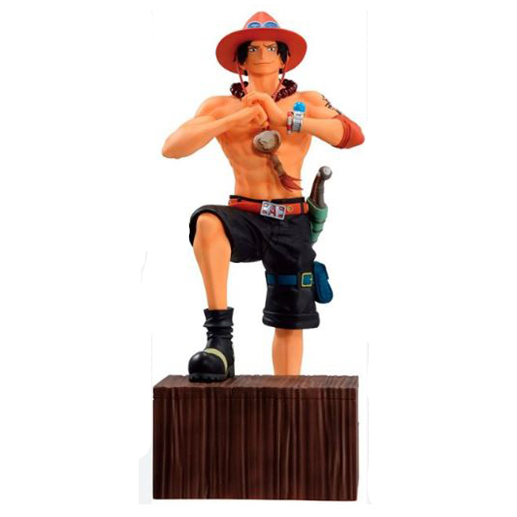 Bandai One Piece Masterlise Expiece Portgas D Ace Whitebeard Pirates Ichibansho Figure - Radar Toys