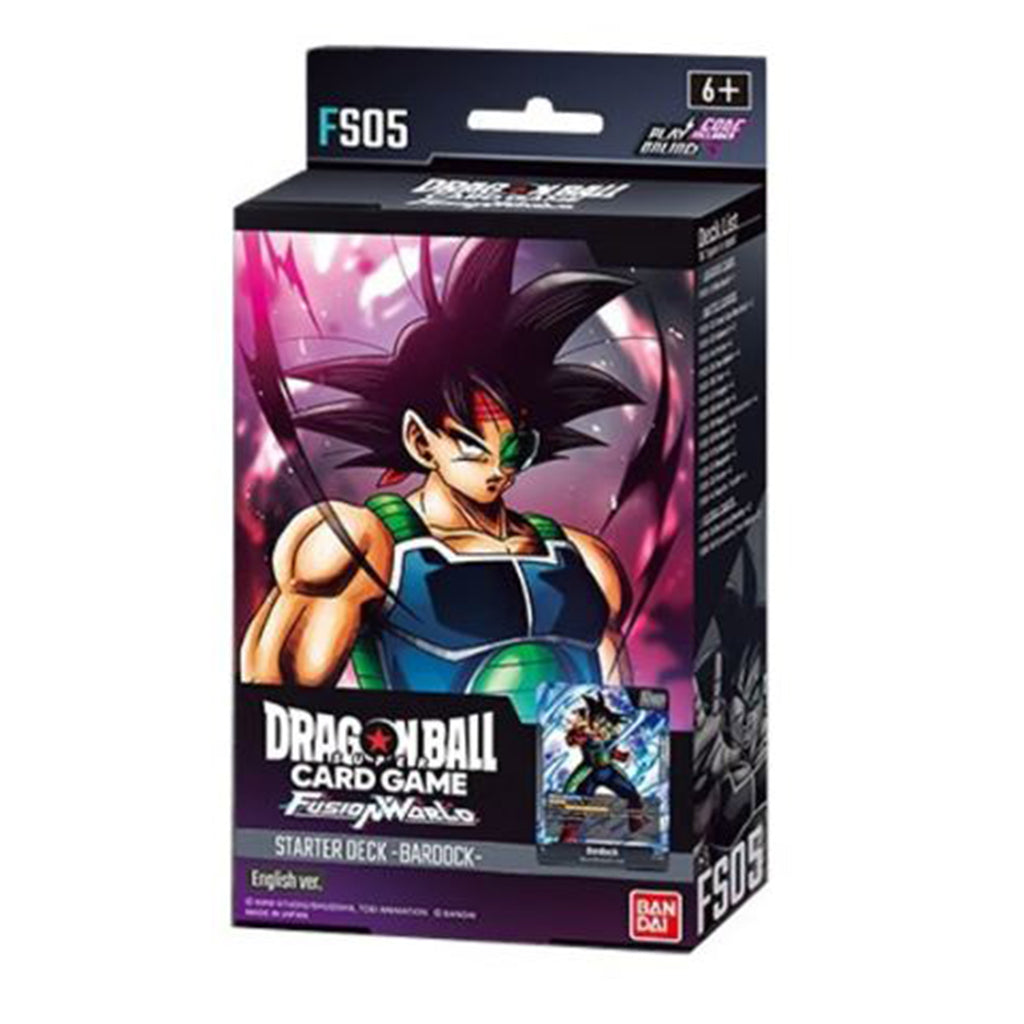 Dragon Ball Fusion World Bardock Starter Deck Set - Radar Toys