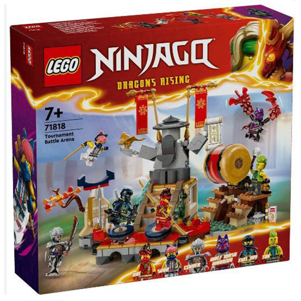 LEGO® Ninjago Dragons Rising Tournament Battle Arena Building Set 71818 - Radar Toys