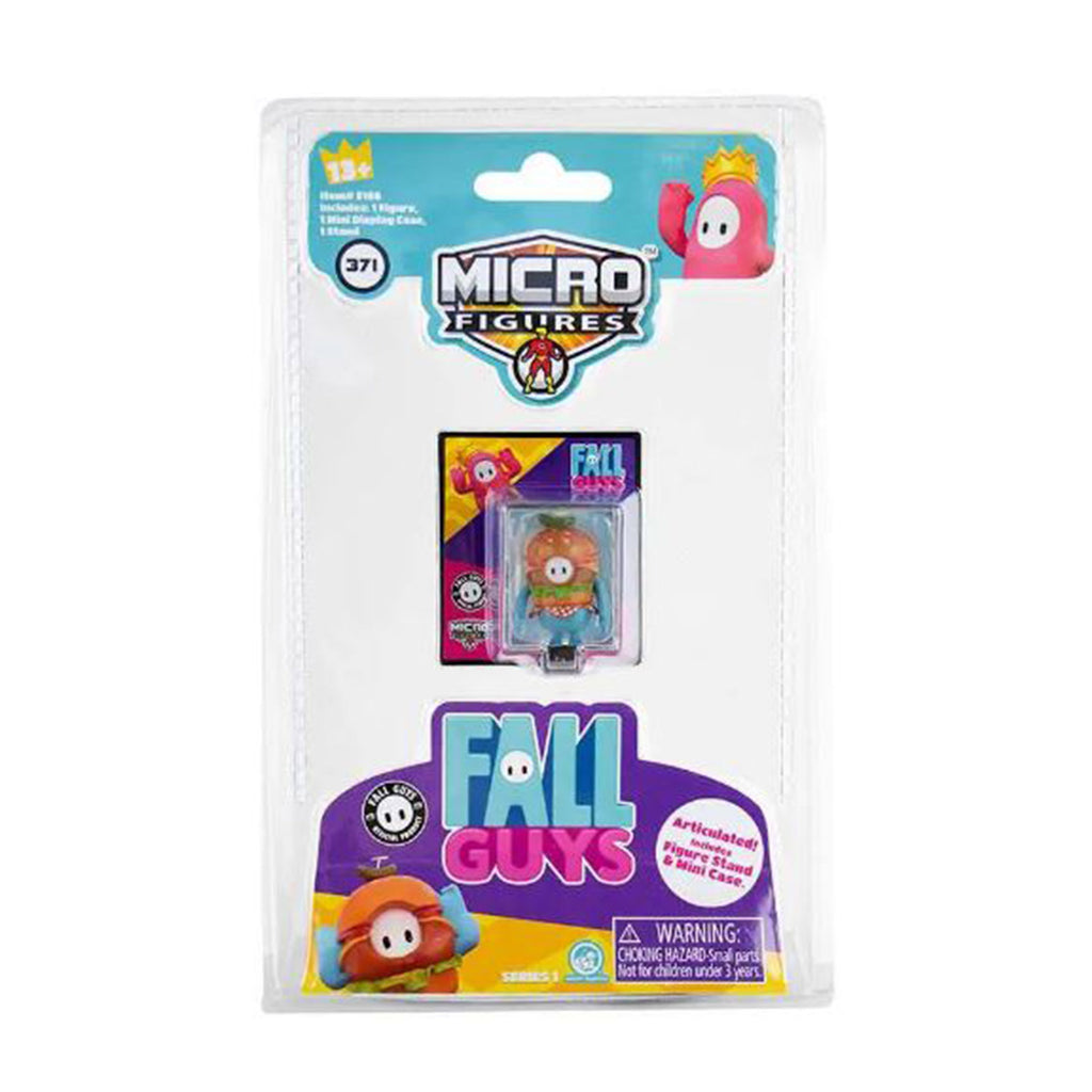 Super Impulse World's Smallest Fall Guys Tasty Burger Micro Figure