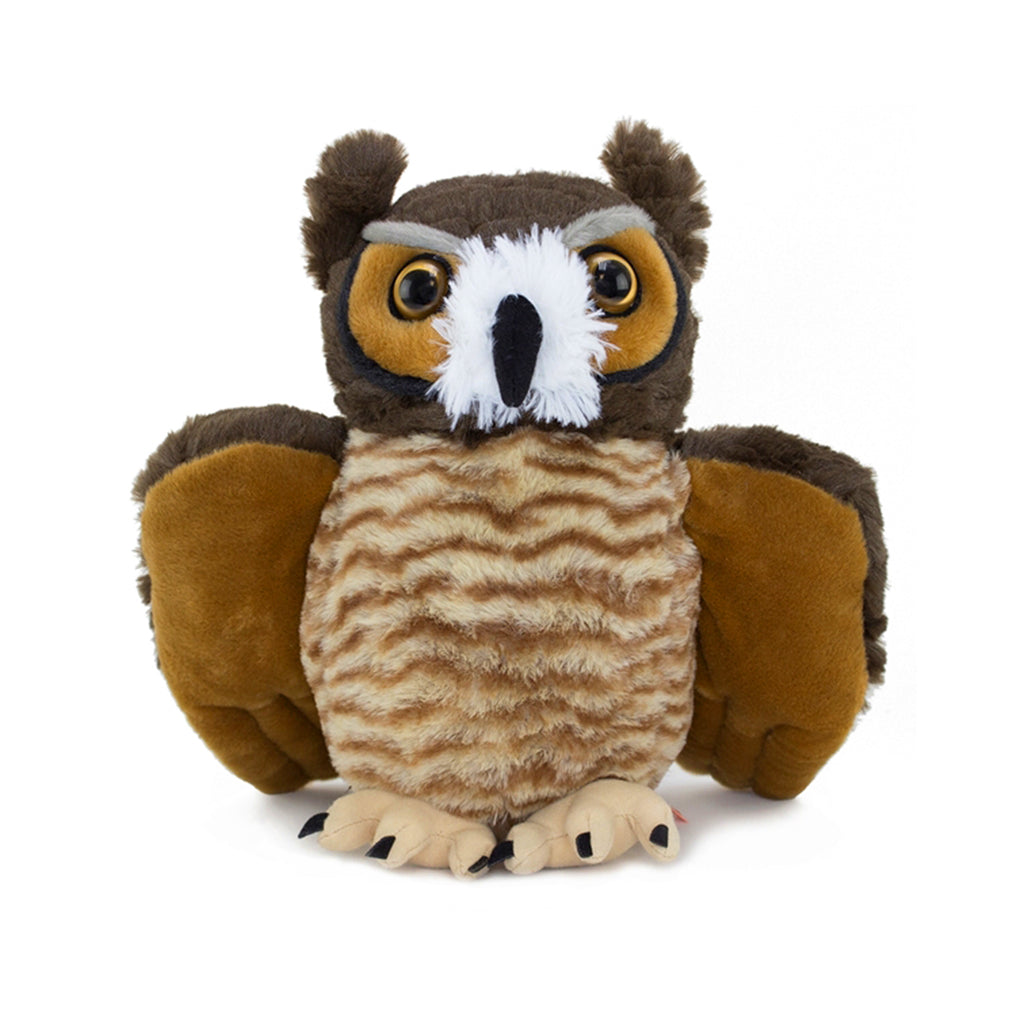 Cuddlekins Great Horned Owl 12 Inch Animal Plush Figure