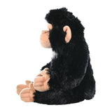 Cuddlekins Chimp 12 Inch Animal Plush Figure - Radar Toys