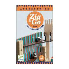 Djeco Zig And Go Fork 14 Piece Action Reaction Set - Radar Toys