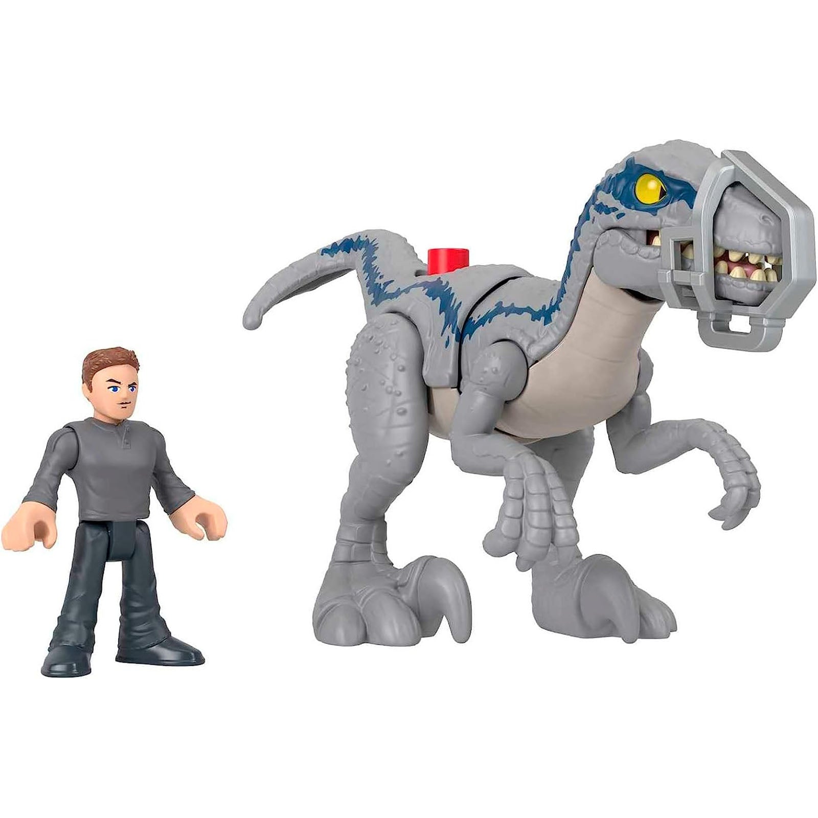 Fisher Price Imaginext Jurassic World Breakout Blue Set | Radar Toys