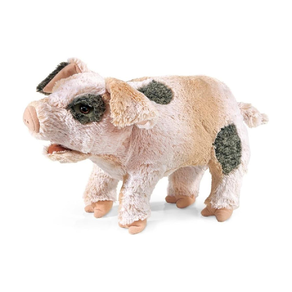 Folkmanis Grunting Pig 13 Inch Plush Puppet