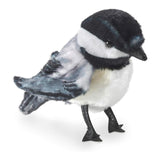 Folkmanis Mini Chickadee 5 Inch Plush Finger Puppet - Radar Toys