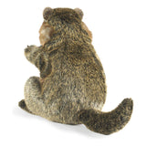 Folkmanis Groundhog 8 Inch Plush Puppet - Radar Toys