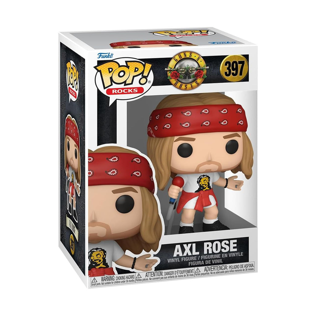 Funko Guns N Roses POP Axl Rose 1992 Vinyl Figure - Radar Toys