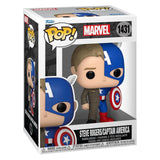 Funko Marvel POP Split Steve Rogers And Captain America Vinyl Figure - Radar Toys