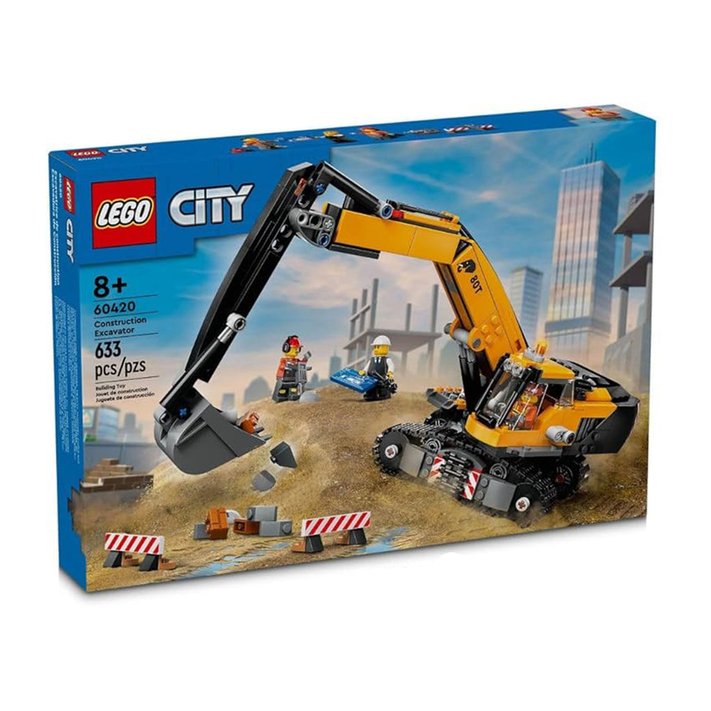 LEGO® City Construction Excavator Building Set 60420 - Radar Toys