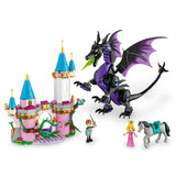 LEGO® Disney Princess Maleficent's Dragon Form And Aurora's Castle Building Set 43240 - Radar Toys