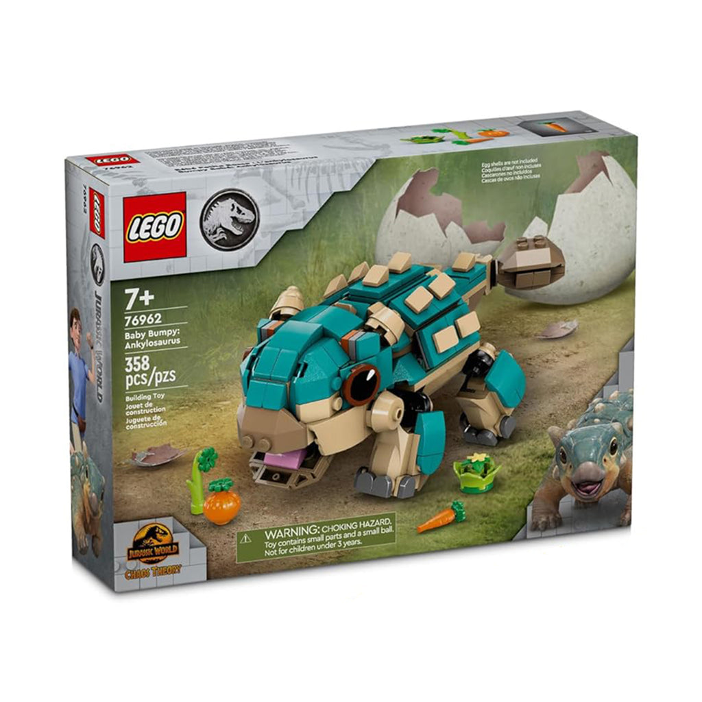 LEGO® Jurassic World Chaos Theory Baby Bumpy Ankylosaurus Building Set 76962 - Radar Toys