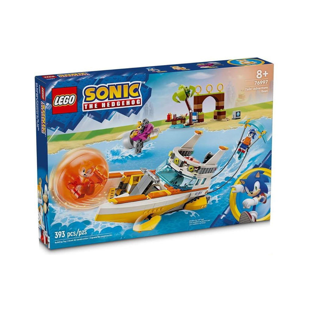 LEGO® Sonic The Hedgehog Tails' Adventure Boat Building Set 76997 - Radar Toys