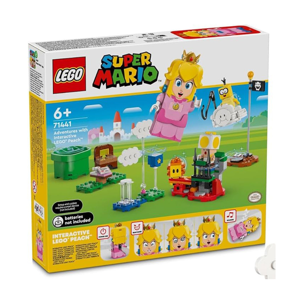 LEGO® Super Mario Adventures With Interactive LEGO Peach Building Set 71441 - Radar Toys