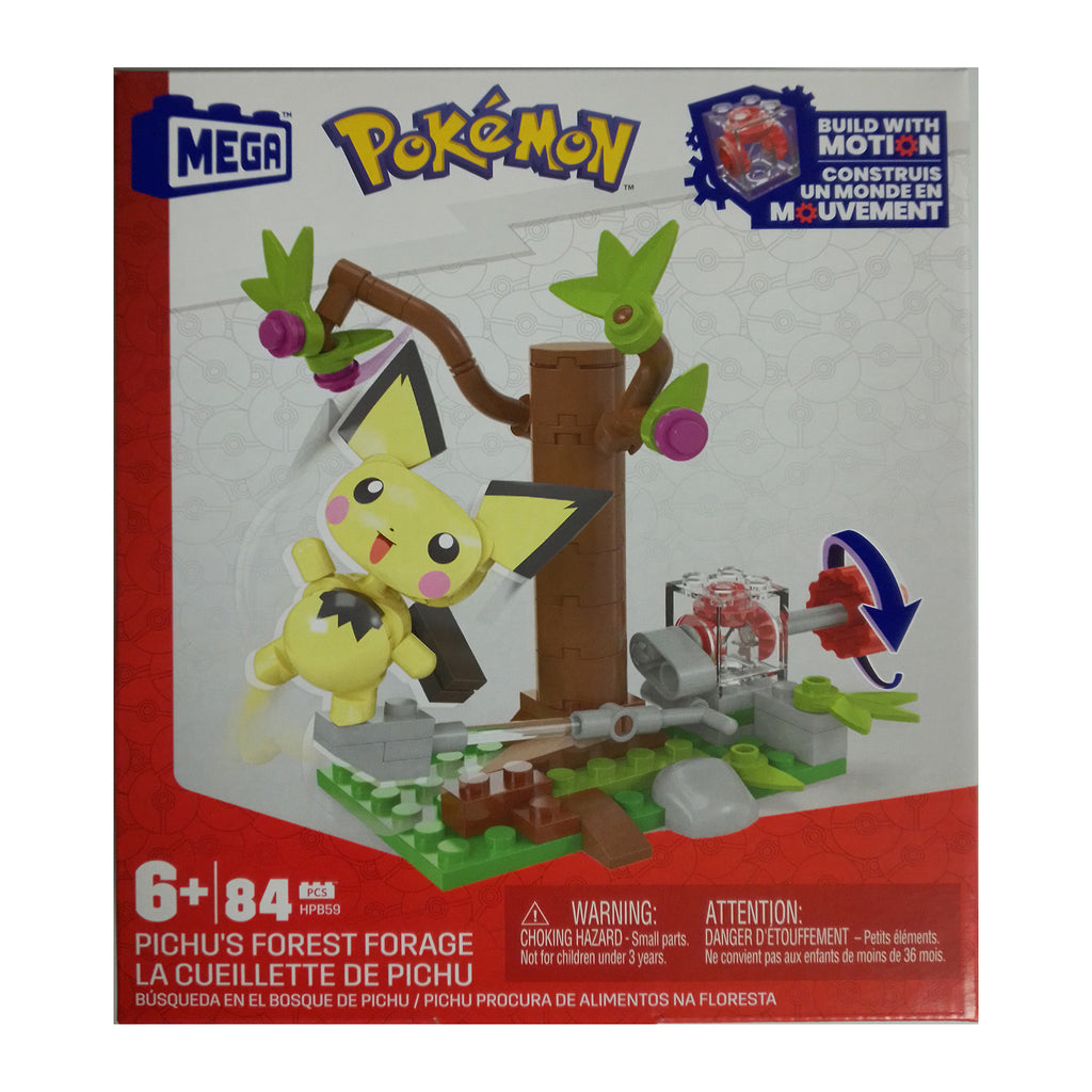 MEGA Pokemon Pichu's Forest Forage Building Set - Radar Toys