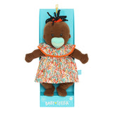 Manhattan Toys Stella Brown With Black Wavy Hair 11 Inch Plush Doll - Radar Toys