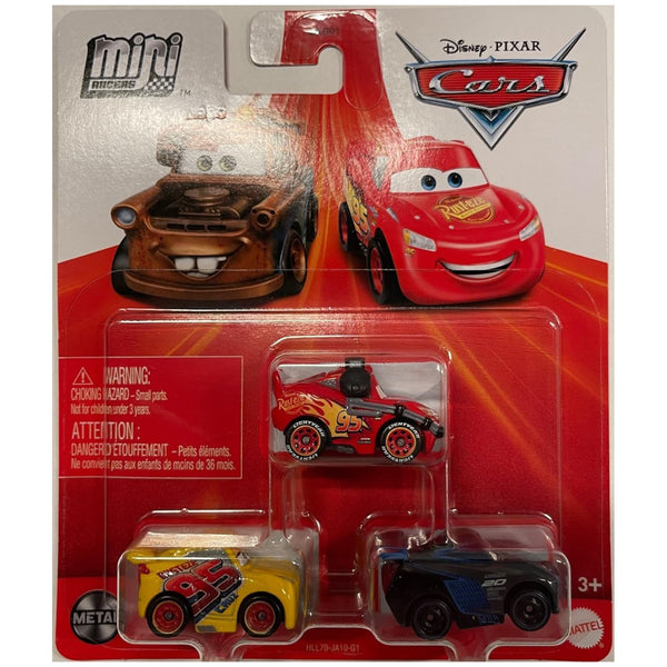 Mattel Disney Cars Lightning McQueen Storm Cruz Ramirez Mini Racers ...