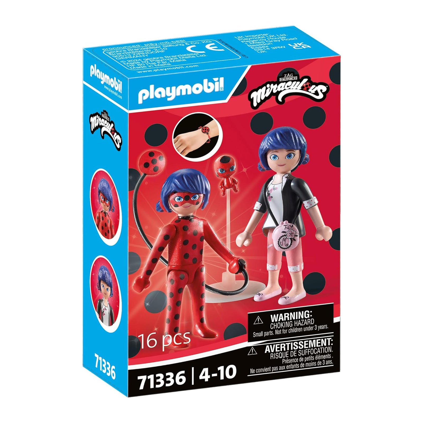 Playmobil Miraculous Marinette Ladybug Building Set 71336 | Radar Toys