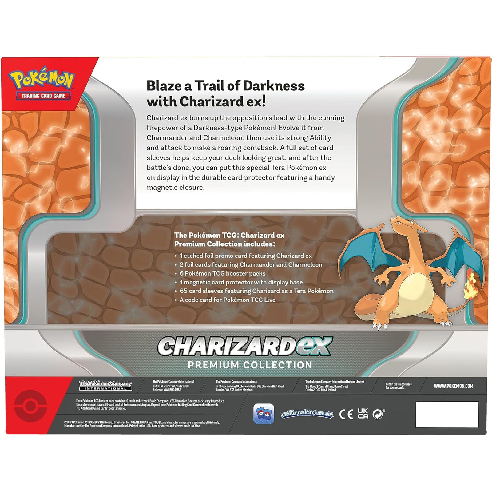 Pokémon TCG: Mega Charizard X Collection (Includes Figure)