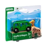 Ravensburger Brio Giraffe And Wagon Set - Radar Toys