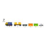 Ravensburger Brio Three Wagon Cargo Train Set - Radar Toys