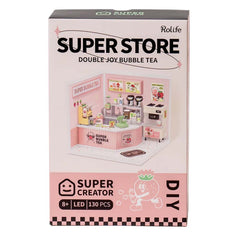 Rolife Super Creator Double Joy Bubble Tea Building Set - Radar Toys